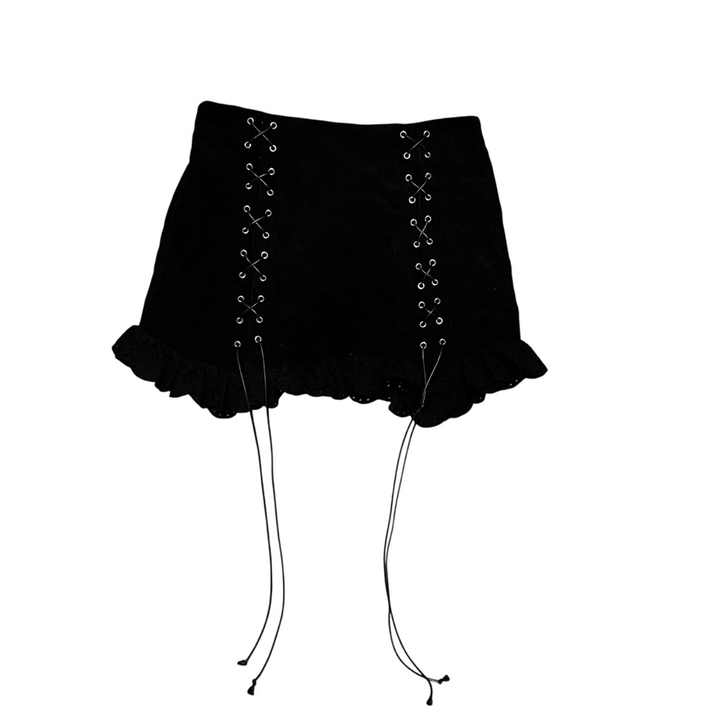 SHEIN ruffled lace mini skirt 🔥